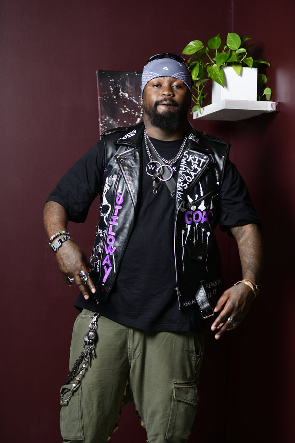 Full biker rider